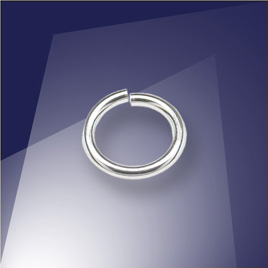.925 Sterling Silver 0.89 x 5.8mm jump ring